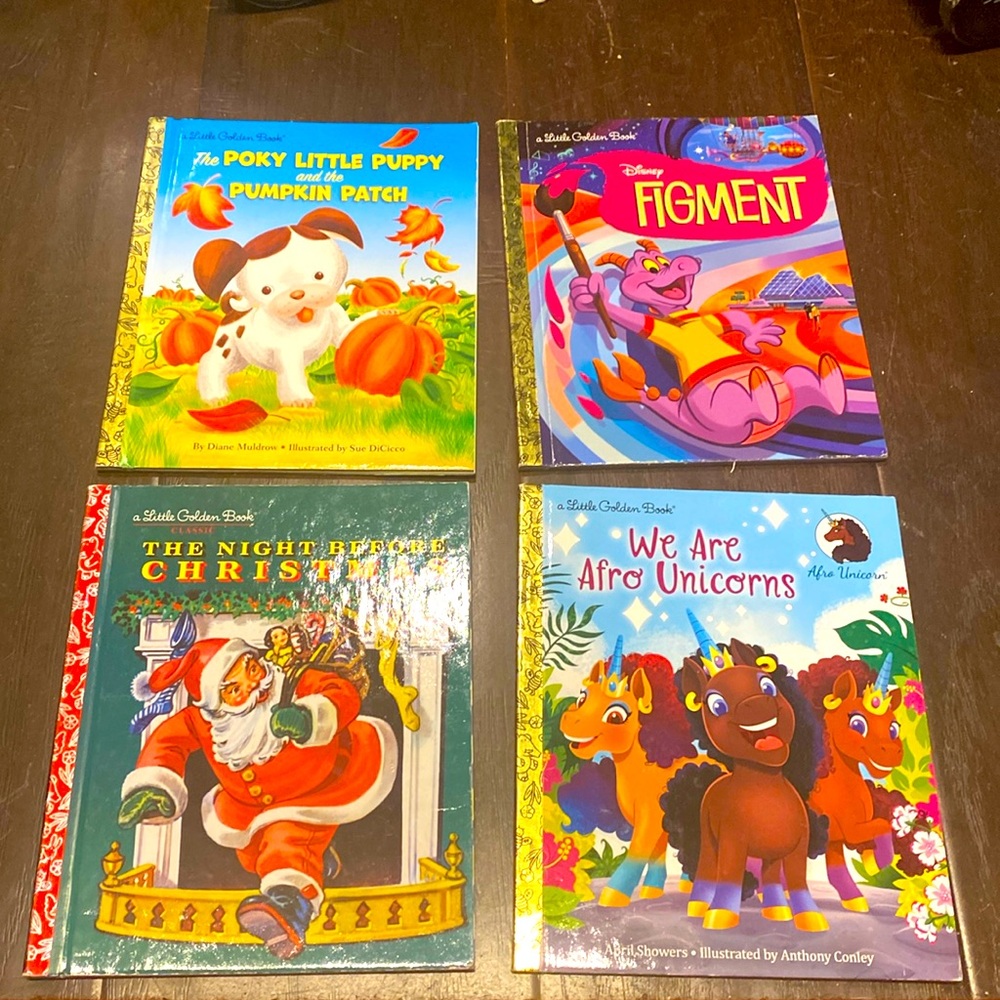 Figment, Afro Unicorns, Night Before Christmas & Poky Lil Puppy & Pumpkin Patch